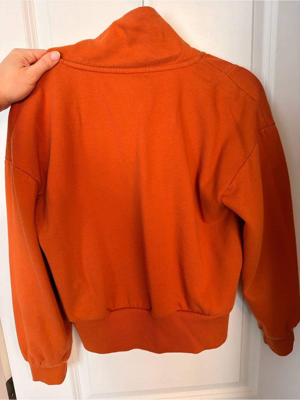 a new day Orange Fleece-Lined Half Zip Pullover - Picture 3 of 3